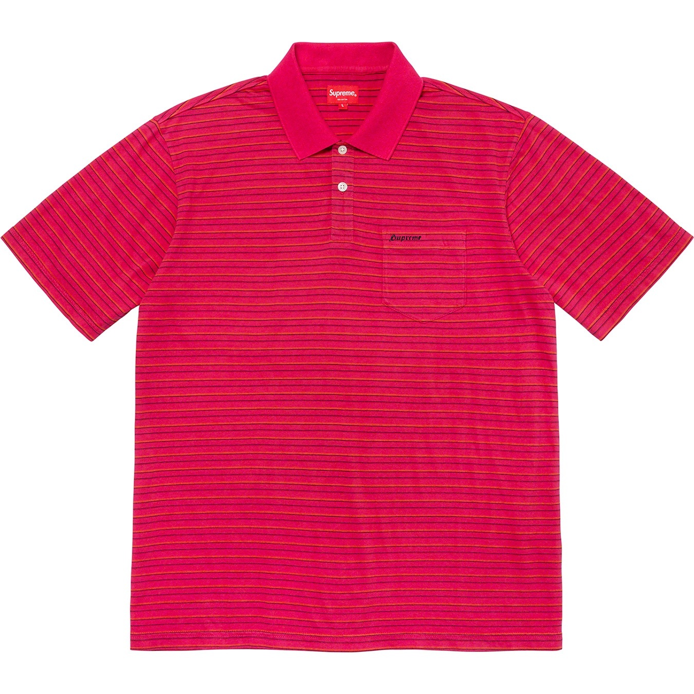 Thin Stripe Polo view 3